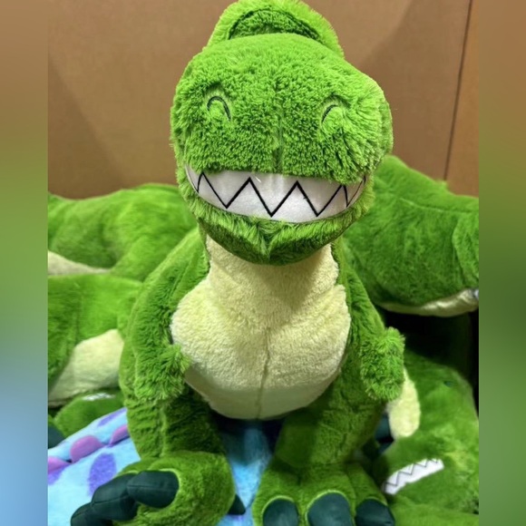 Disney Toy Story Rex Dinosaur 20" Green Plush dinosaur toy potdemiel - Picture 4 of 8